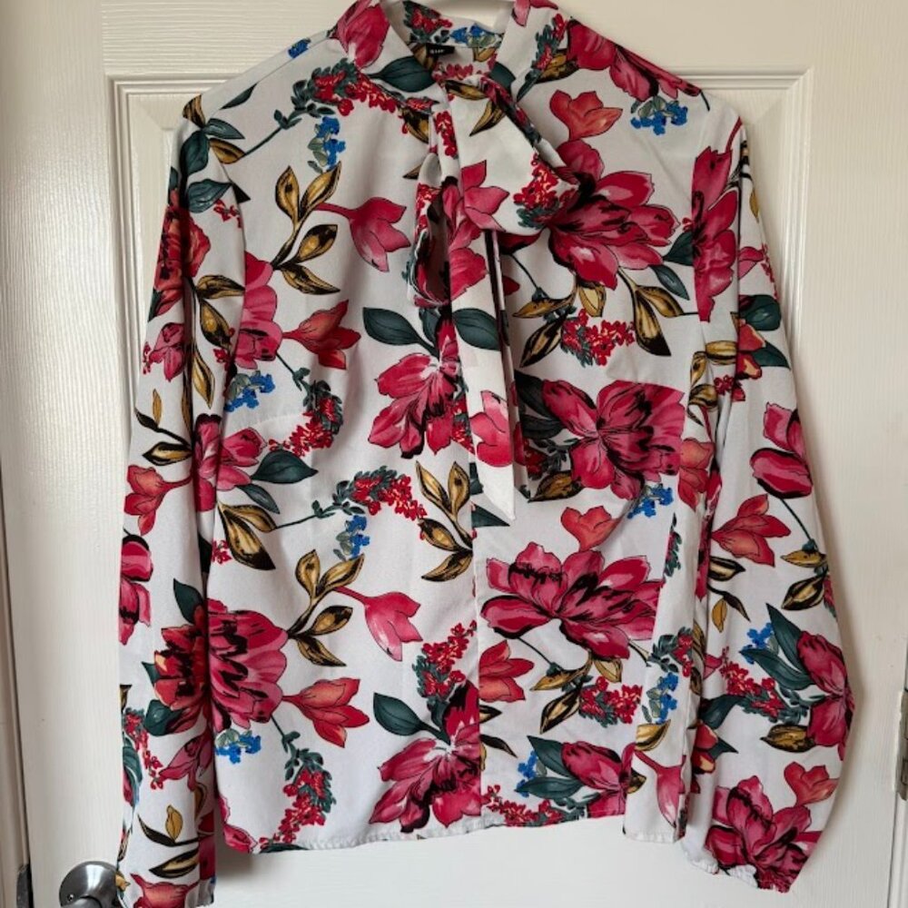 Floral Long Sleeve Blouse